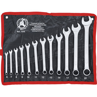 BGS Do it yourself Steekringsleutelset 6 - 22 mm 12 delig