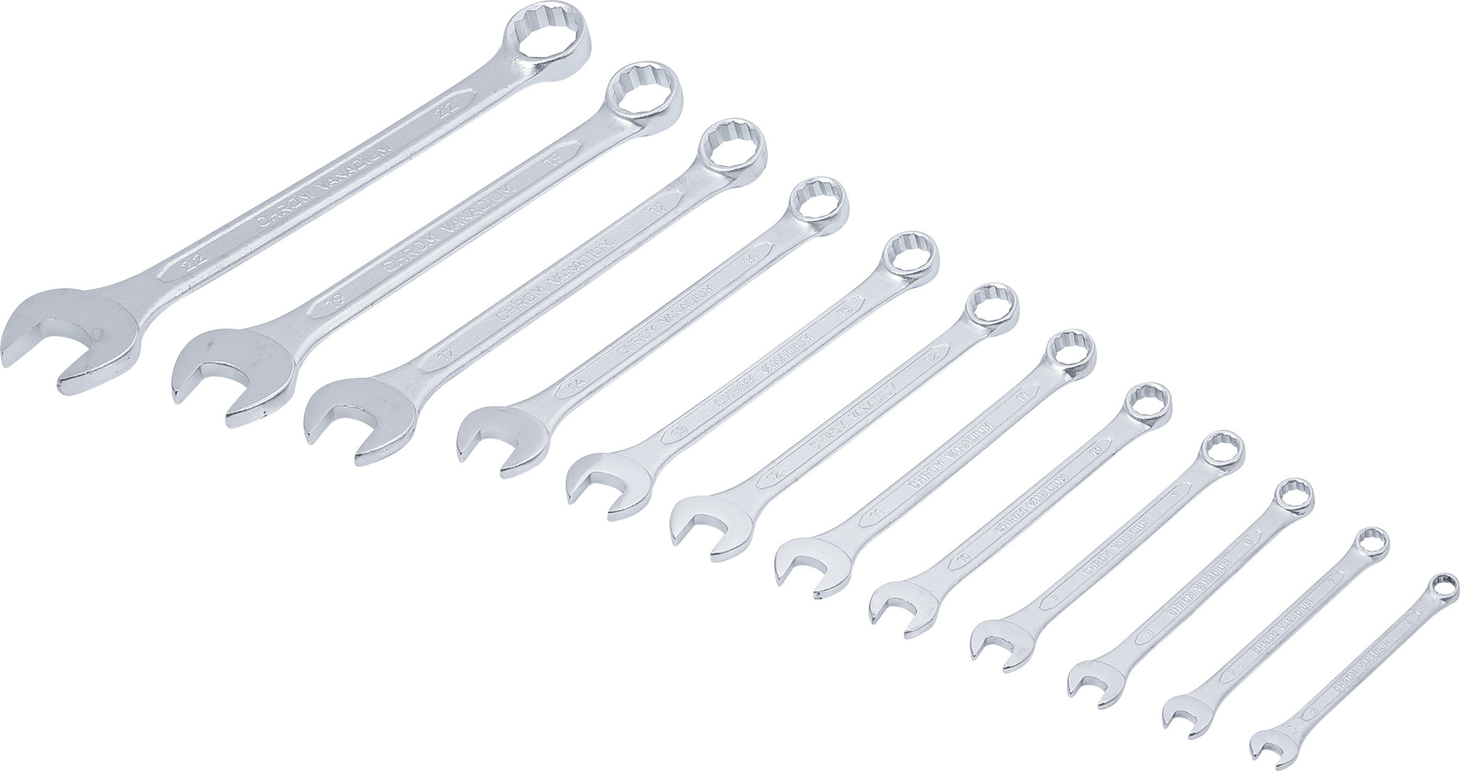 Maul-Ringschlüssel-Satz | SW 6 - 32 mm | 25-tlg. - BGS technic