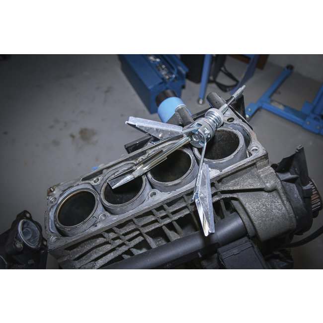 BGS Reserve hoonsteenset voor hoongereedschap BGS 1157, vlak 100 mm, K 280, 3 delig