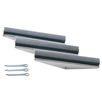BGS technic Reserve hoonsteenset voor hoongereedschap BGS 1157, vlak 75 mm, K 280, 3 delig