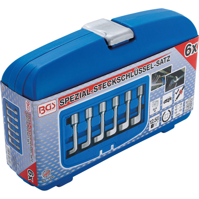 BGS Speciale dopsleutelset 1/2" 12 - 19 mm
