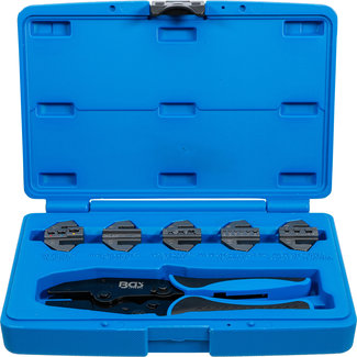 BGS technic Krimptangset met 5 paar bekken