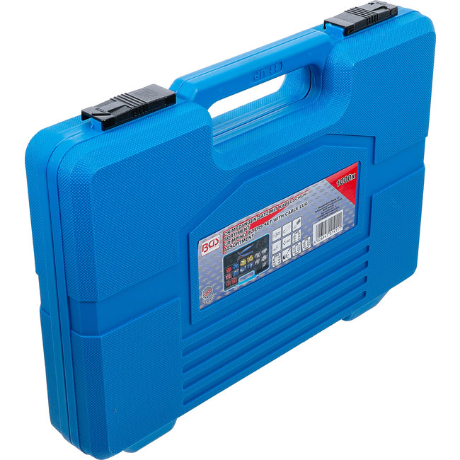 BGS Krimptangset met 2 paar bekken en kabelschoenassortiment 1000 delig