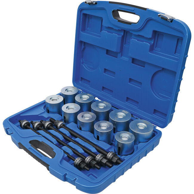 BGS Trek- en pershulzenset met 4 spindels 24 delig