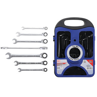 BGS technic Ratel ringsteeksleutelset 8 - 19 mm 7 delig