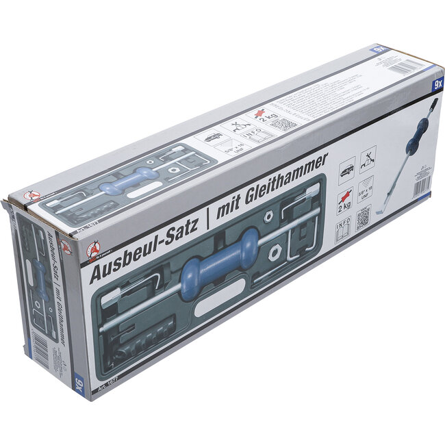 BGS Uitdeukset met slaghamer 9 delig