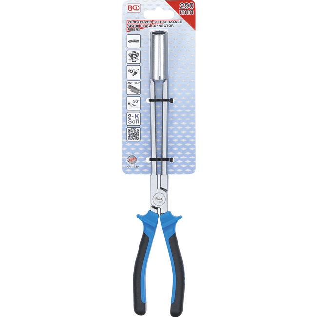 BGS Bougiekaptang 275 mm 30° haaks