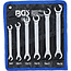BGS Open ringsleutelset 8 x 9 - 18 x 19 mm 6 delig