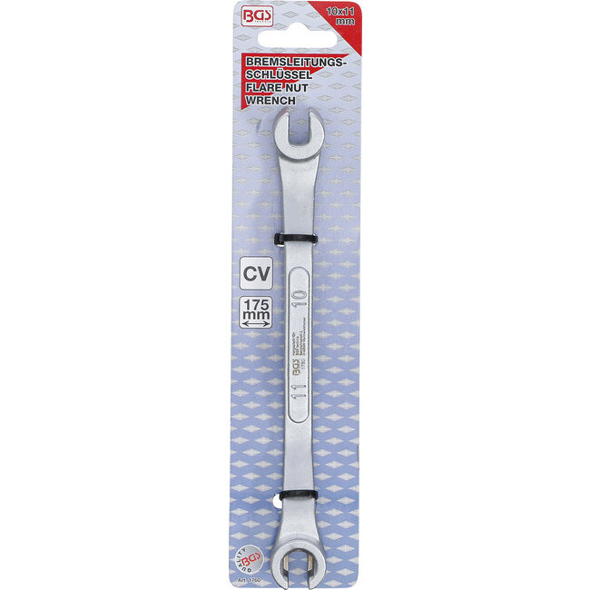 BGS Speciale remleidingsleutel 175 mm 10 x 11 mm