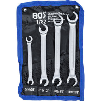 BGS technic Open ringsleutelset inches 4 delig