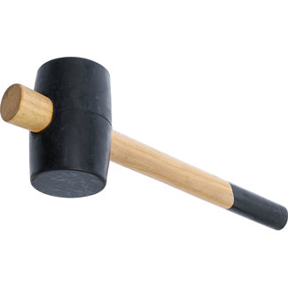 BGS Do it yourself Rubberhamer kop-Ø 65 mm 500 gram