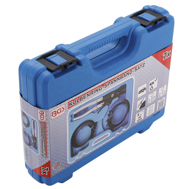 BGS Zuigerveer spanbandset 7 delig