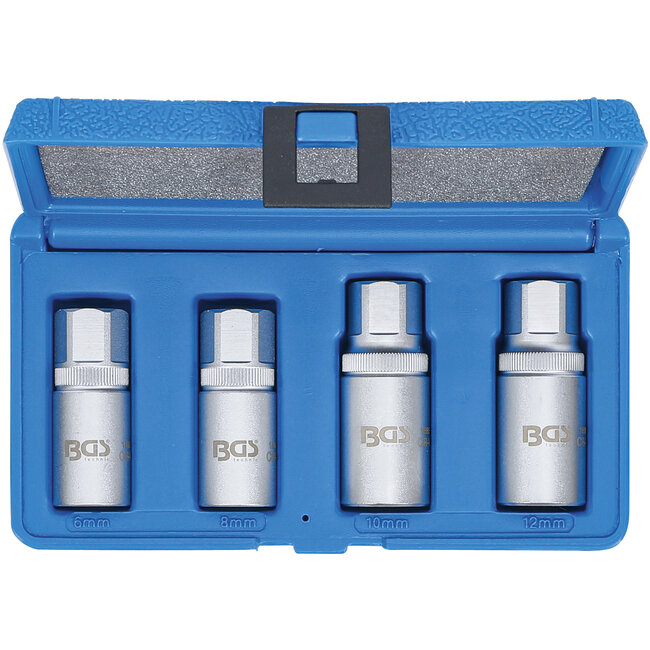 BGS Tapeind uitdraaierset 6 - 12 mm 4 delig