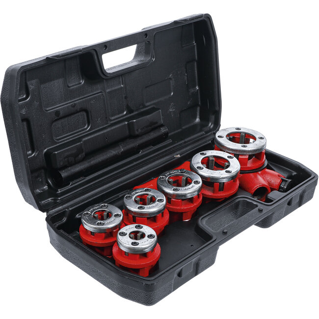 BGS Draadsnijkoppenset 1/4" - 1 1/4" 8 delig