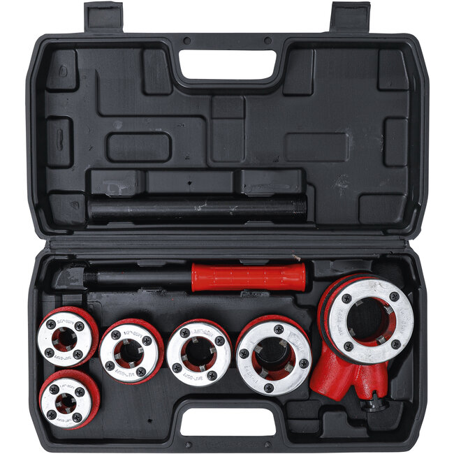 BGS Draadsnijkoppenset 1/4" - 1 1/4" 8 delig