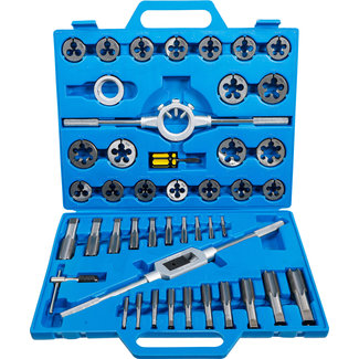 BGS technic Draadsnijtapset inch 1/4" - 1" 45 delig