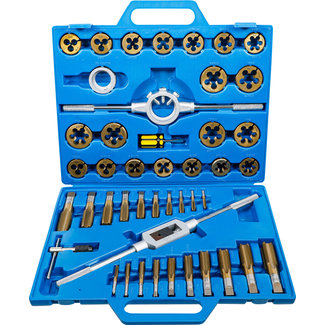 BGS technic Draadsnijtapset tincoating M6 - M24 45 delig
