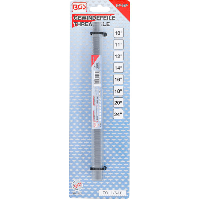 BGS Draadvijl binnen- en buitendraad SAE 10" - 24"