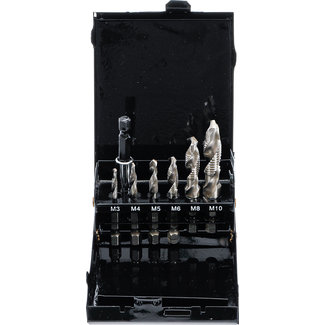 BGS technic HSS-G boor-/tapset 7 delig