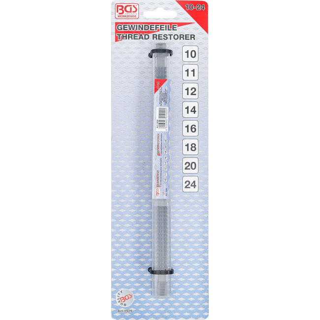 BGS Draadvijl voor binnen-/buitendraad Whitworth 10 - 24