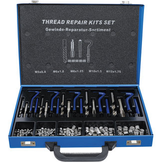BGS technic Schroefdraad reparatieset M5 - M12 130 delig