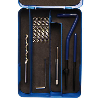 BGS technic Schroefdraad reparatieset M5 x 0,8 29 delig