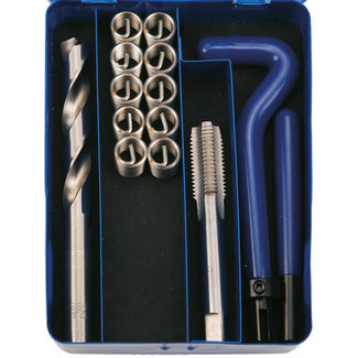 BGS technic Schroefdraad reparatieset M14 x 1,25 14 delig
