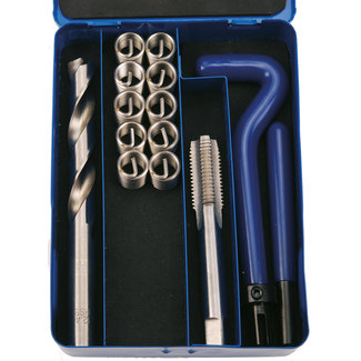 BGS technic Schroefdraad reparatieset M10 x 1,0 14 delig