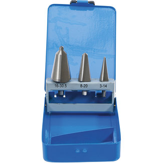 BGS technic Plaatboorset HSS 3 delig