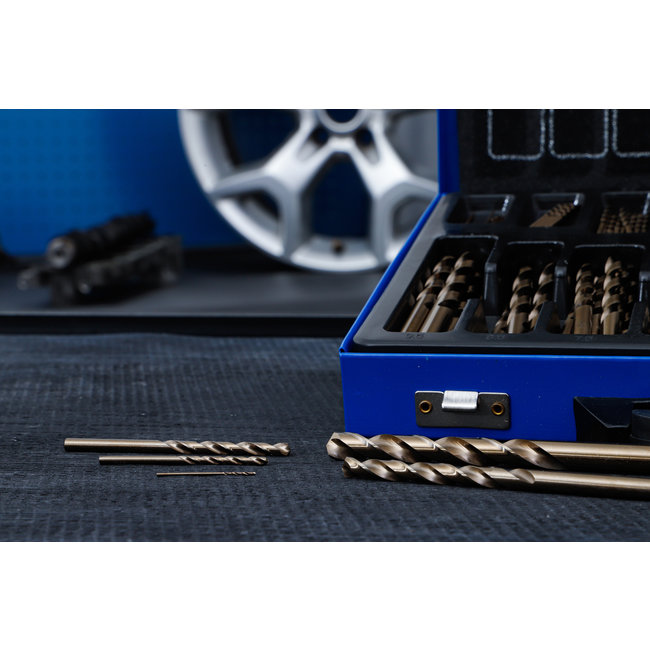 BGS Spiraalborenset HSS 5% kobaltlegering 1 - 10 mm 170 delig