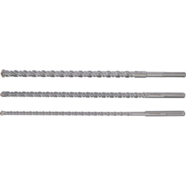 BGS Muurborenset SDS-MAX-as 16 / 20 / 26 mm 3 delig