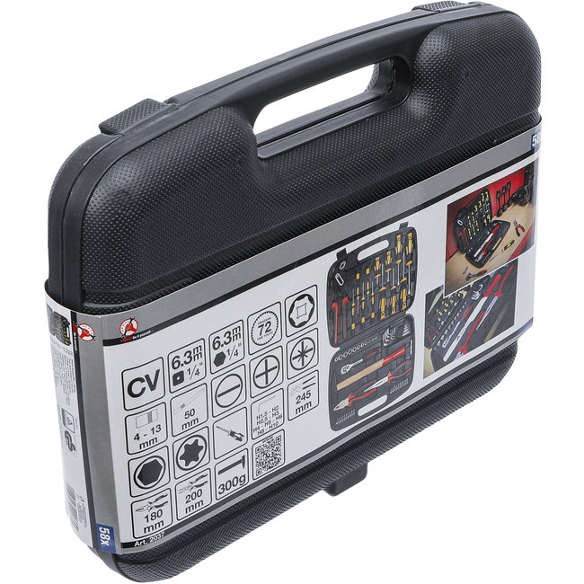 BGS Gereedschapkoffer 58 delig