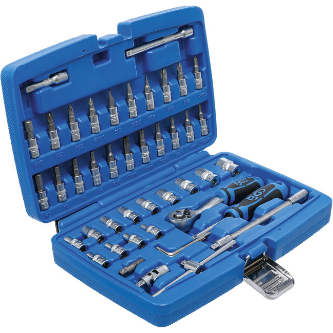 BGS Dopsleutelset 1/4" 46 delig