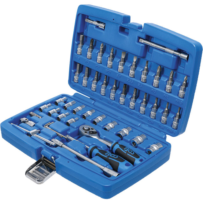 BGS Dopsleutelset 1/4" 46 delig