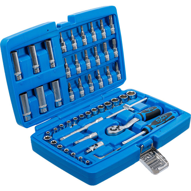 BGS Dopsleutelset 1/4" 53 delig