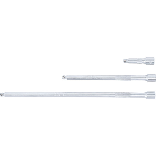 BGS Kantelverlengstukset 1/4" 50 / 150 / 250 mm 3 delig