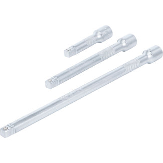 BGS technic Kantelverlengstukset 3/8" 75 / 150 / 250 mm 3 delig