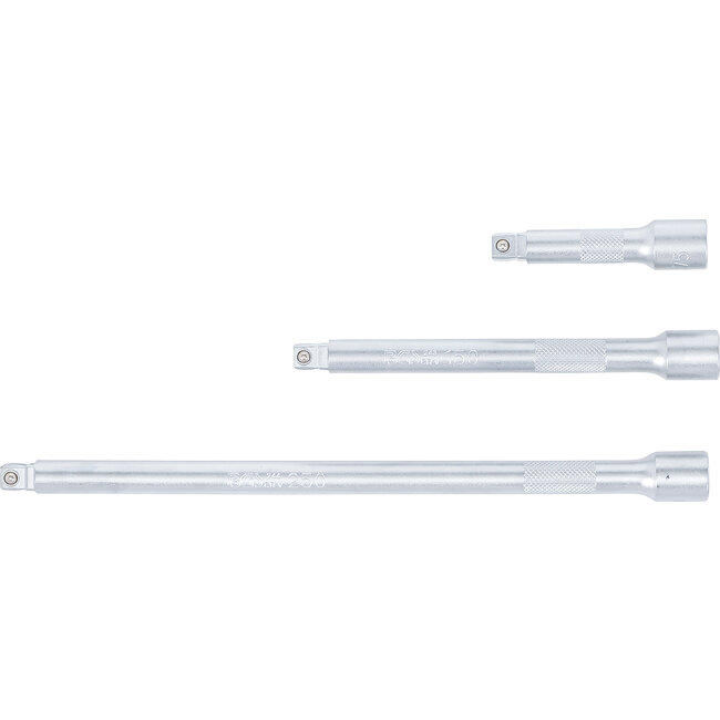 BGS Kantelverlengstukset 3/8" 75 / 150 / 250 mm 3 delig