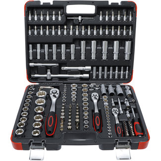 BGS Do it yourself Dopsleutelset 1/4", 3/8" en 1/2" 172 delig