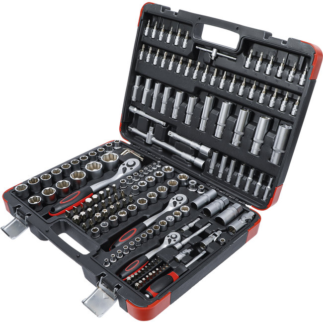 BGS Dopsleutelset 1/4", 3/8" en 1/2" 172 delig