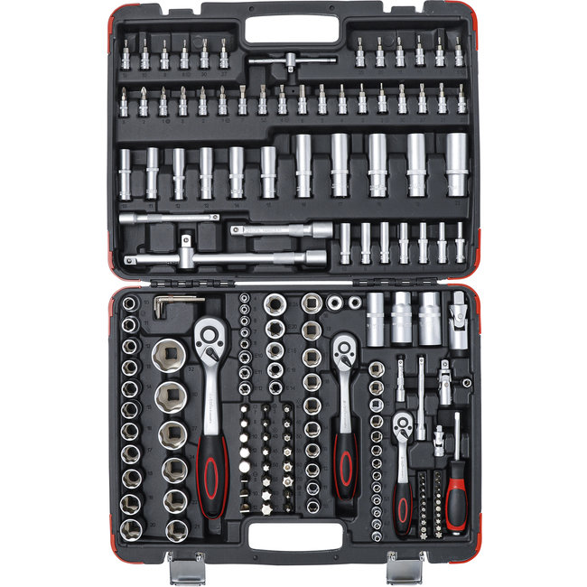 BGS Dopsleutelset 1/4", 3/8" en 1/2" 172 delig