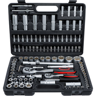BGS Do it yourself Dopsleutelset 1/4" en 1/2" 108 delig