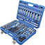 BGS Dopsleutelset golfprofiel 1/4", 3/8" en 1/2" 192 delig