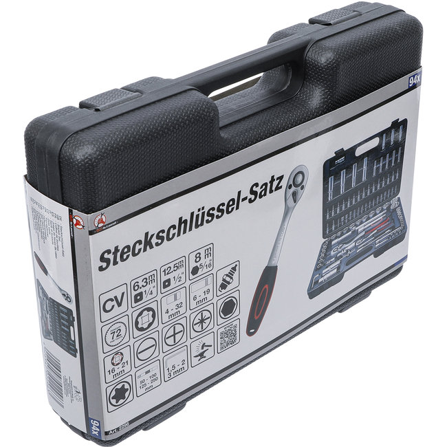 BGS Dopsleutelset 1/4" en 1/2" 94 delig