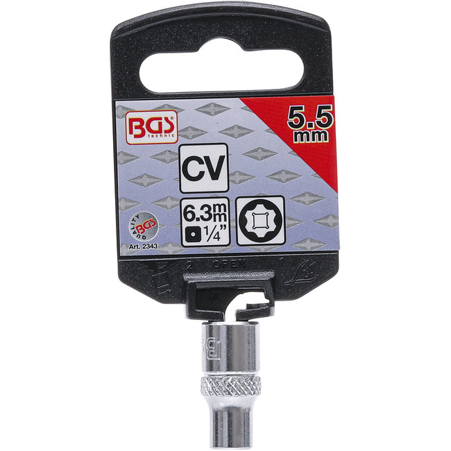 BGS Dopsleuteldop Super Lock 1/4" 5,5 mm