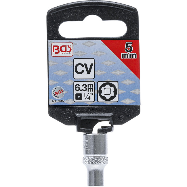 BGS Dopsleuteldop Super Lock 1/4" 5 mm