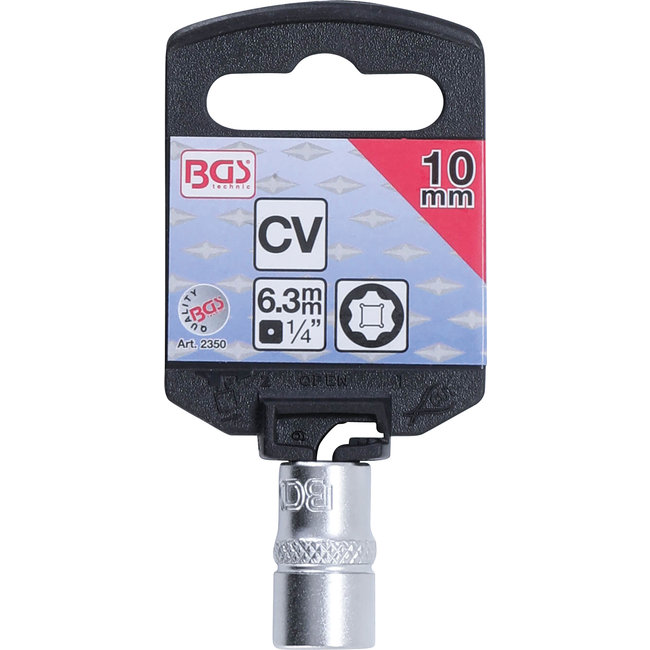 BGS Dopsleuteldop Super Lock 1/4" 10 mm