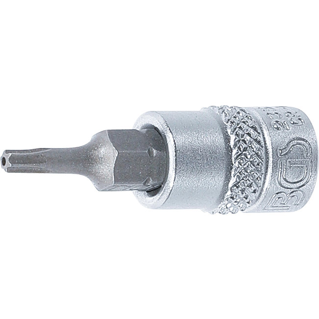 BGS Dopsleutelbit 1/4" Torx met boring T10