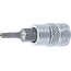 BGS Dopsleutelbit 1/4" Torx met boring T10