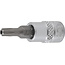 BGS Dopsleutelbit 1/4" Torx met boring T25